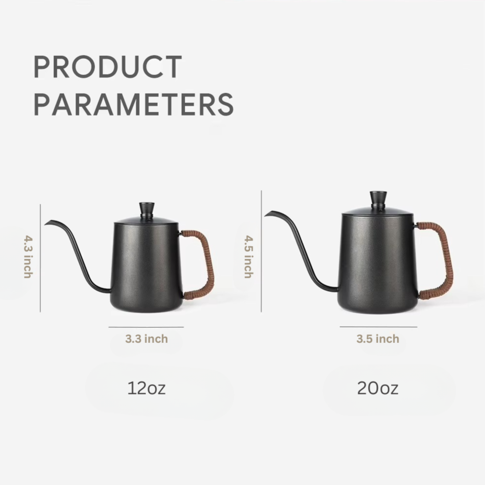 Premium Stainless Steel Coffee Drip Kettle for Home Brewing