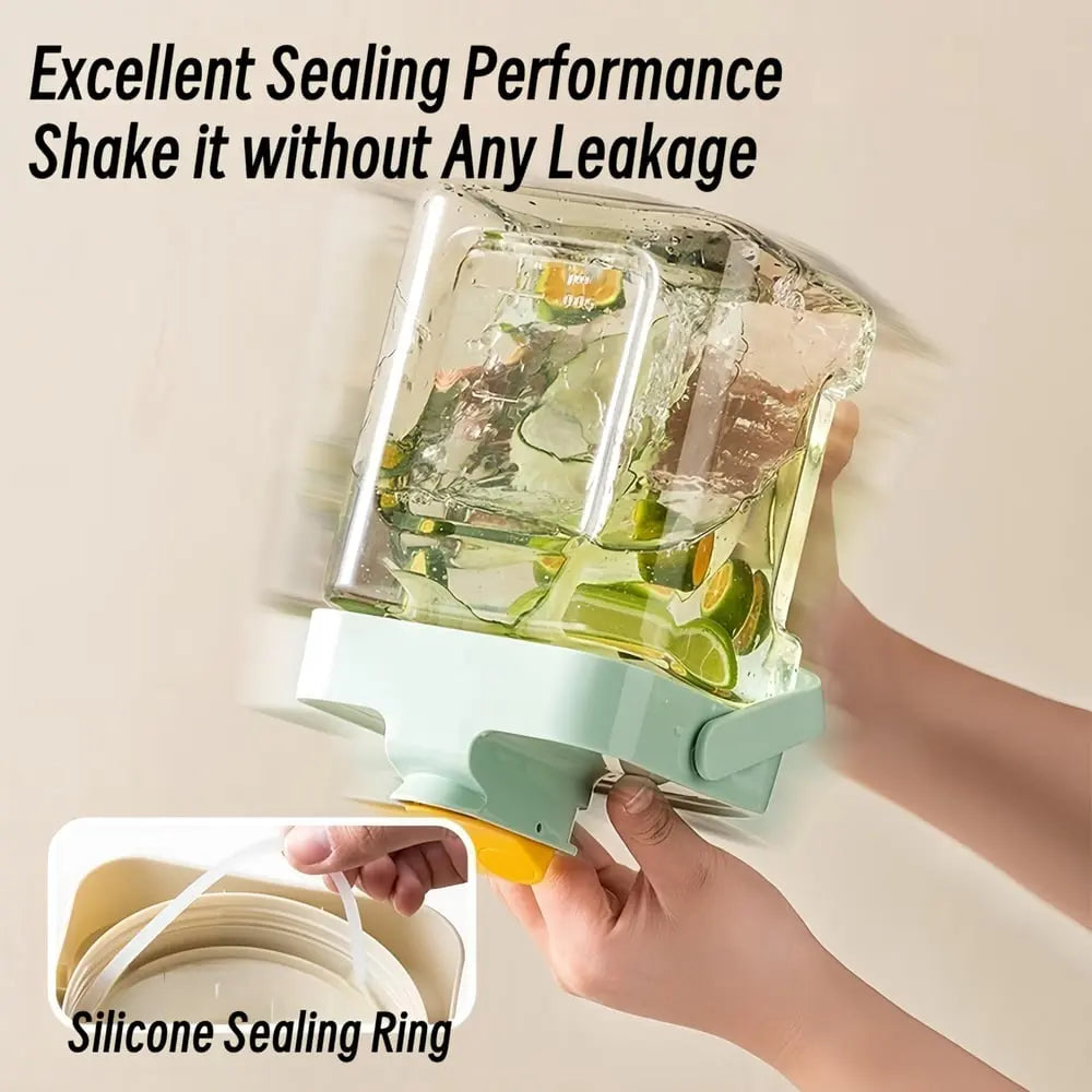 3.5L drink dispenser with tap for refrigerator