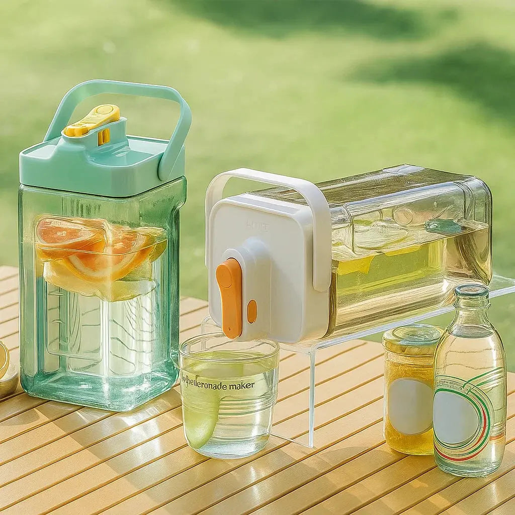 3.5L drink dispenser with tap for refrigerator