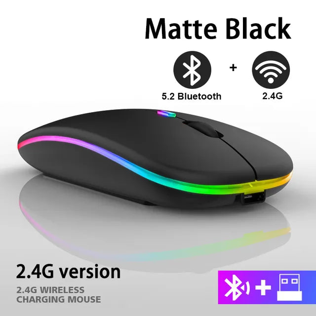 Eindhoven Wireless LED Mouse | Rechargeable Bluetooth mouse