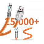 180° Anti-Break Fast Charge Data Cable (120W)