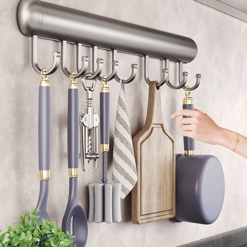 Kitchen hook rail - AluHook stainless steel