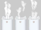 Air Humidifier White LED Mist Diffuser