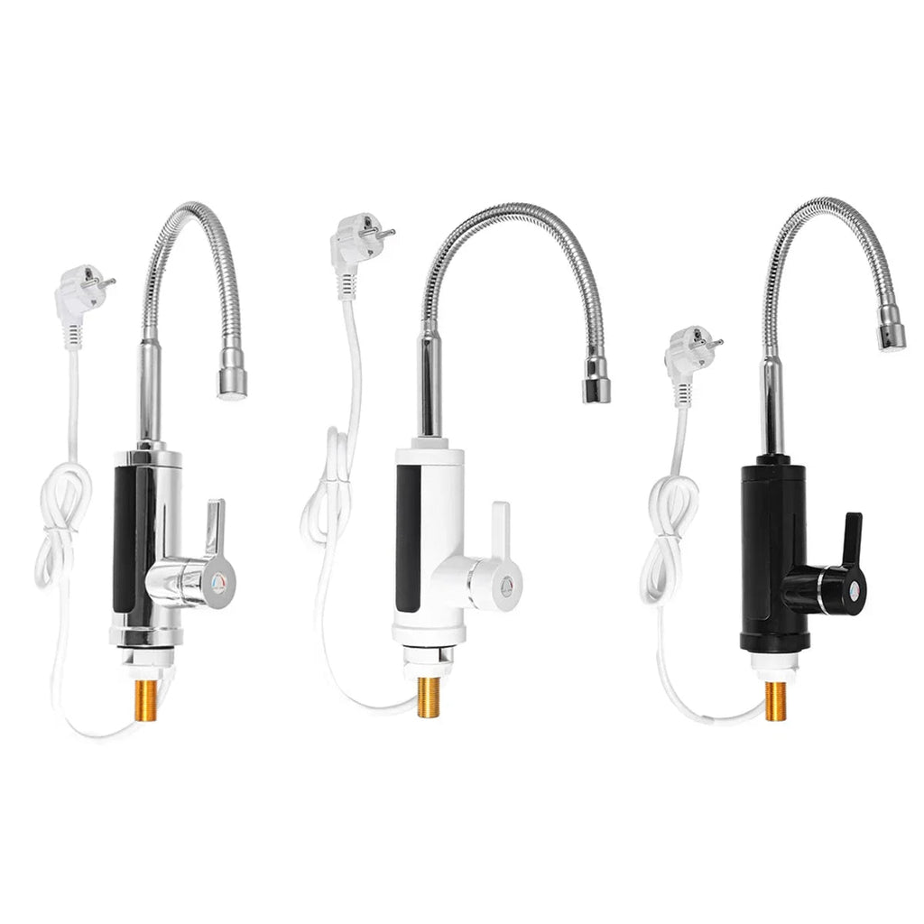 3000W Electric Kitchen Faucet with Instant Hot Water and Temperature Display