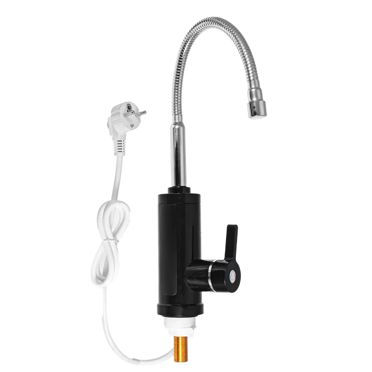 3000W Electric Kitchen Faucet with Instant Hot Water and Temperature Display
