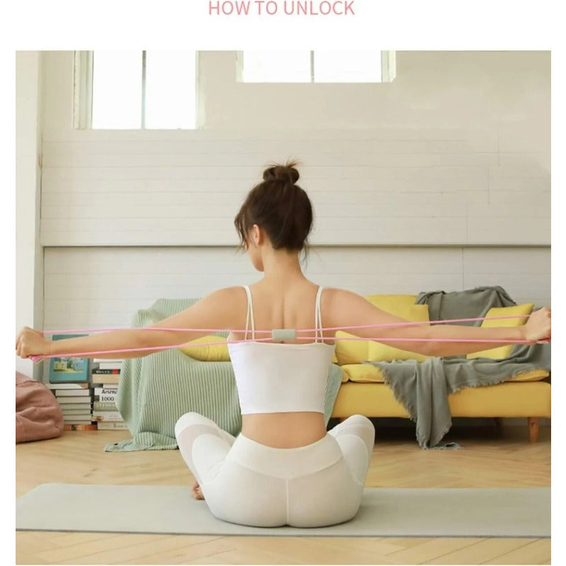 Figure-8 Posture & Tone Resistance Band