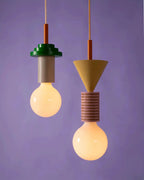 Chandelier in geometric shape