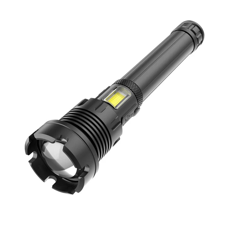 Tactical rechargeable laser LED flashlight