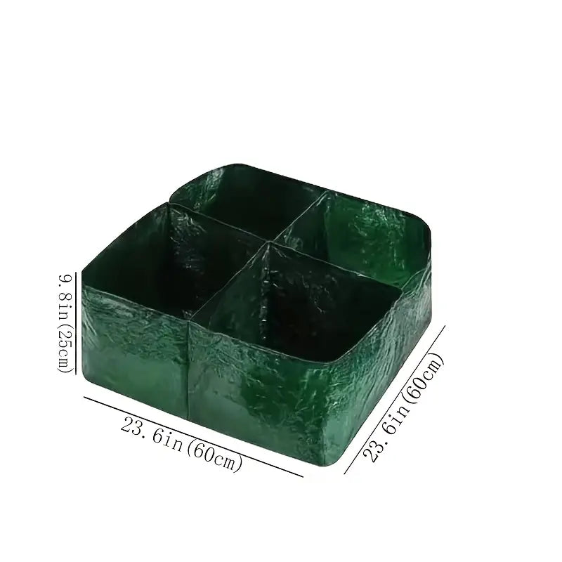 Planting bag with multiple compartments – Robust garden storage for plants and herbs