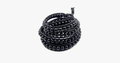 Black on black pearl bracelet