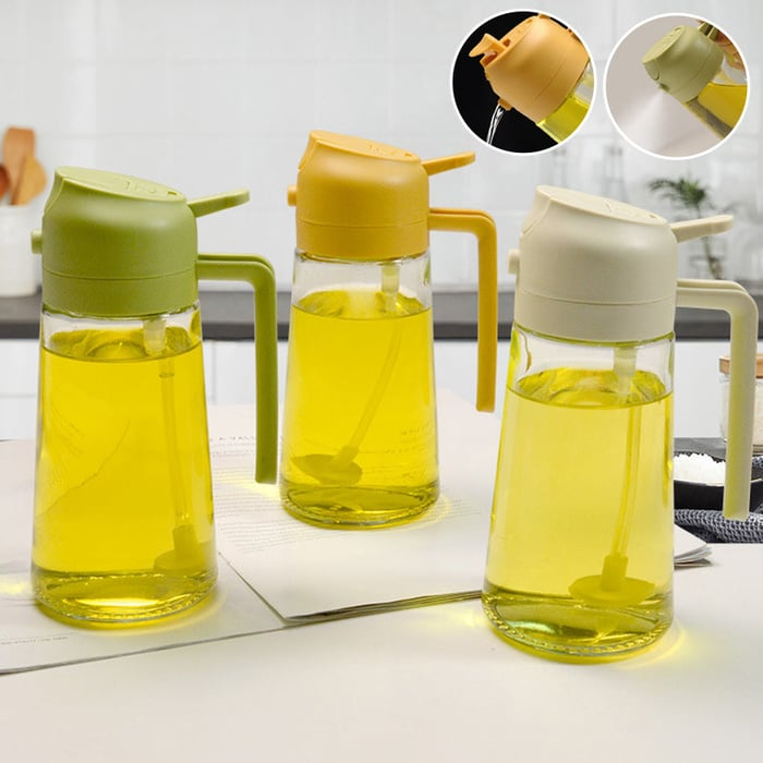 Double outlet | 2 in 1 glass oil diffuser & dispenser