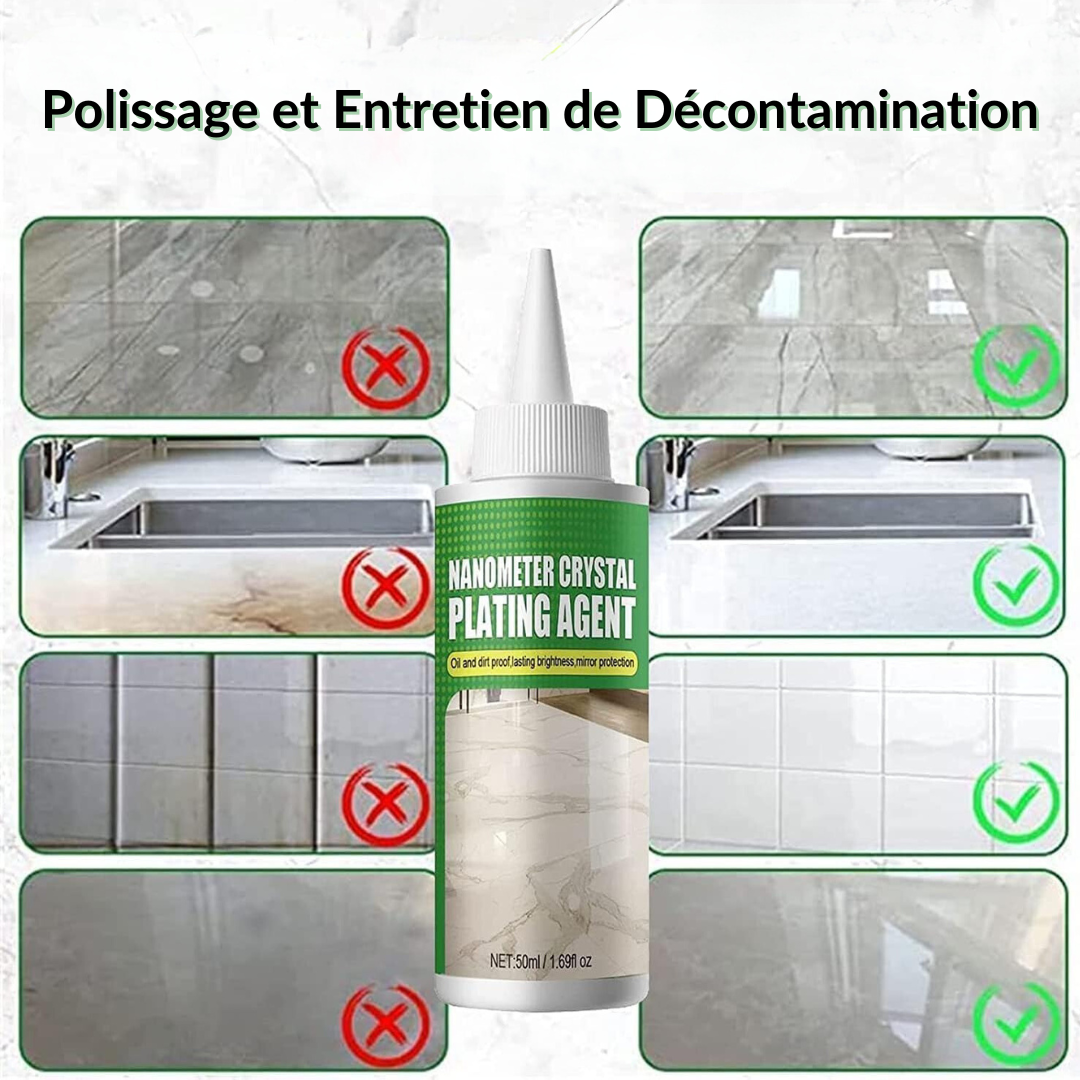 Marble cleaner - protection and nanocrystalline shine