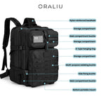 Emergency Tactical Backpack – Waterproof, Essential for Survival