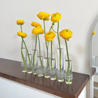 Flexible Flower Vases with Hinges | Modern Glass Tube Vase