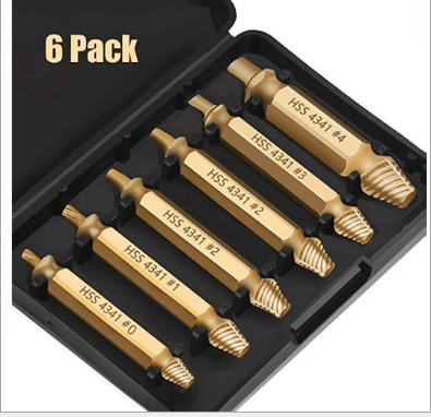 Screw extractor (4 pcs./5 pcs./6 pcs.)
