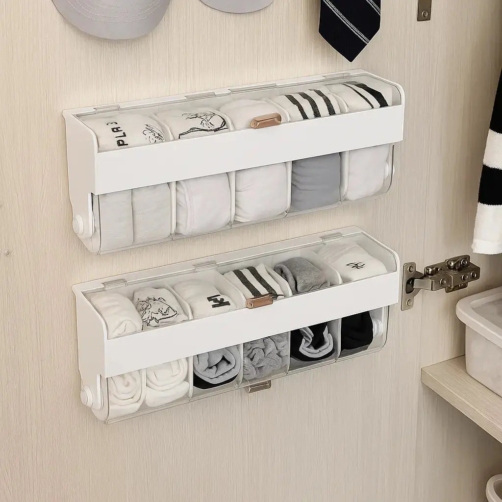 GripGlide — Finally organization without drilling for more freedom and style in everyday life