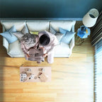30-piece set floor cleaning cloths for thorough cleaning of hard surfaces