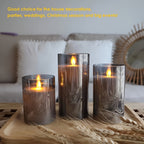 GlowCandle - Elegant LED Candle Set with Remote Control