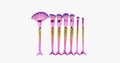 Large Fan Mermaid Tail Brush Set