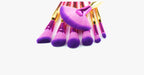 Large Fan Mermaid Tail Brush Set