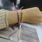 Motivational Tube Bracelet
