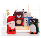 Cartoon Double Sided Flannel Christmas Blanket