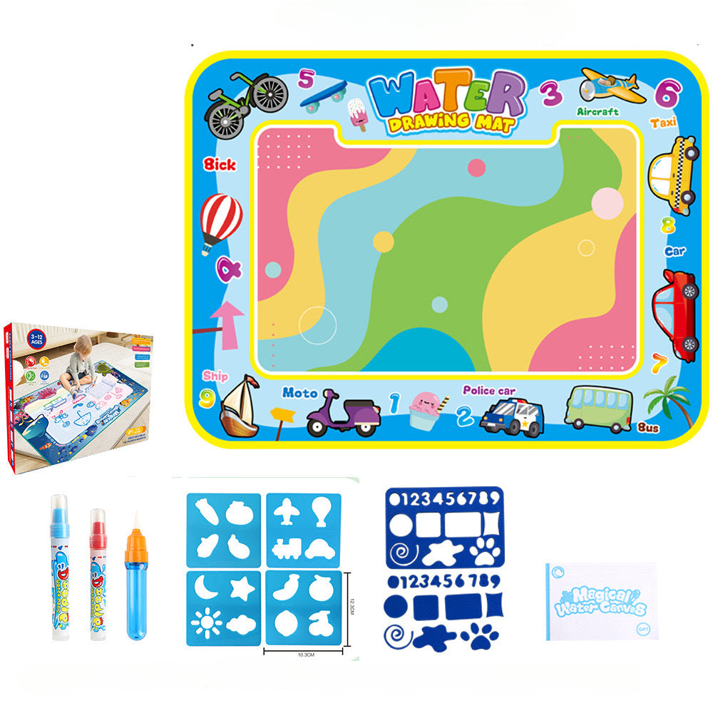 SplashMaster Creative Mat — Endless painting fun that keeps home clean and makes kids happy