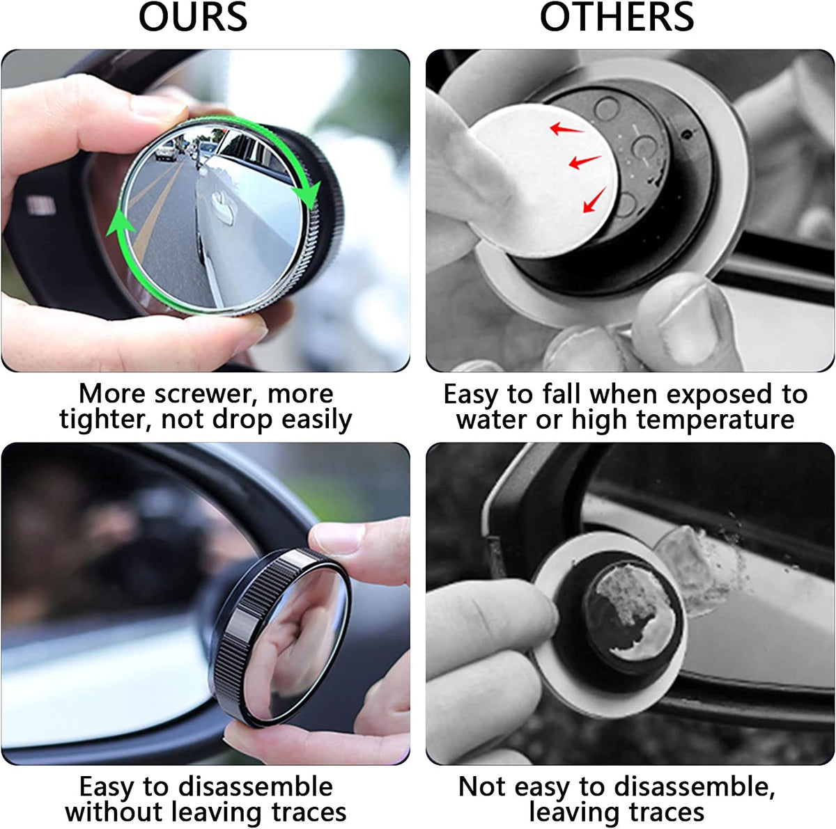 Blind spot mirror (1 pair)