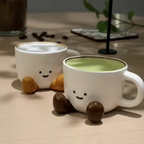 Happy Cute Face Ceramic Mug