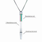 Stainless Steel Breathing Trainer Pendant