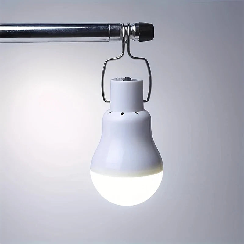 Solar lamp with solar panel – Energy-saving LED lamp for indoor and outdoor use