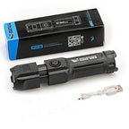 High-Power LED Flashlight with Zoom Rechargeable USB Camping Lamp