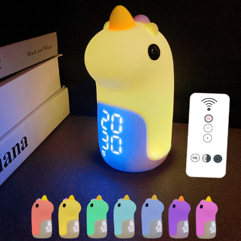 Unilora DreamLight Alarm Clock | Unicorn Design | Timer & LED Night Light | Nursery Decor