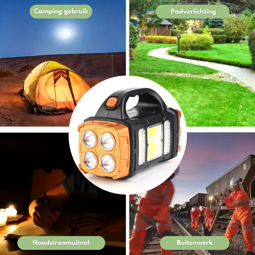 3-in-1 Emergency Lamp - SolarBeam