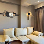 Rotatable Ripple-Light Wall Sconce with Aluminum and Stainless Steel