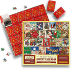 Christmas Advent Calendar Puzzle Game 1000 Pieces