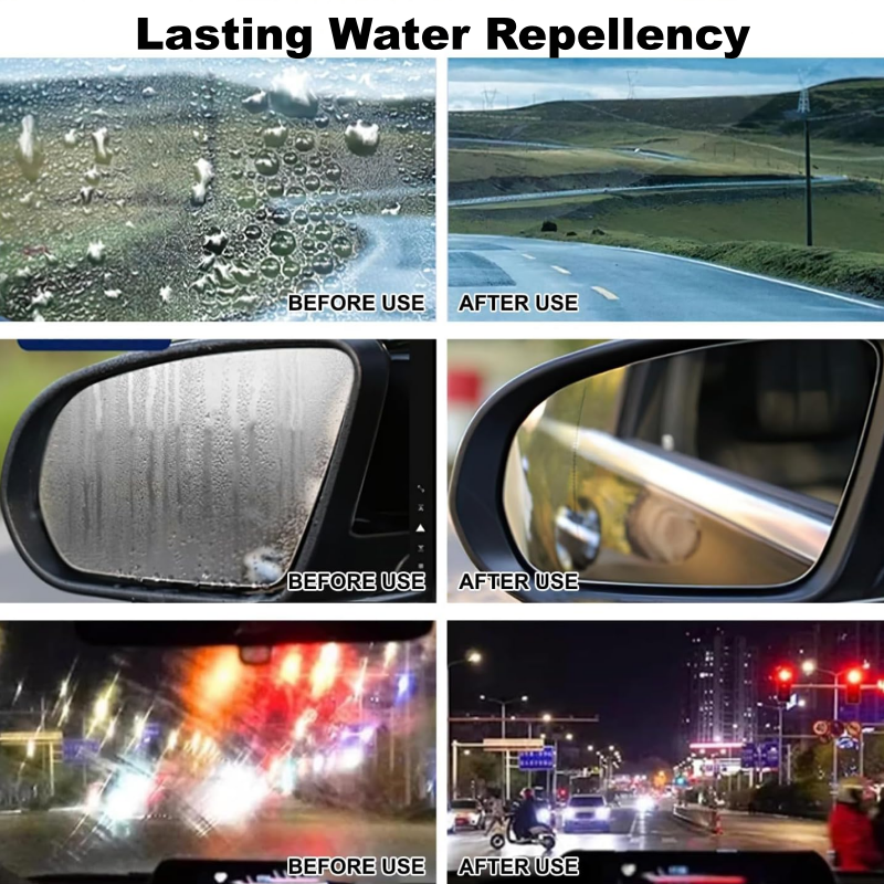 CleanSight – Instant renewal of crystal clear, rain-repellent windshields