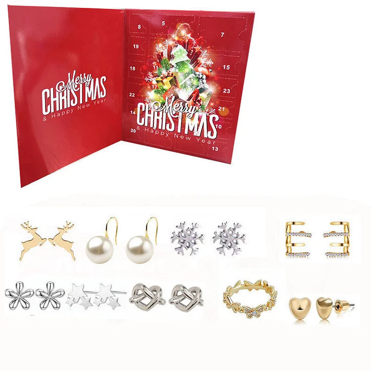 Golden/Silver Jewelry Advent Calendar - Livia