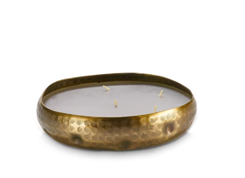 LuxeLight XL Scented Candle – 17 Wicks of Enchanting Fragrance & Golden Elegance