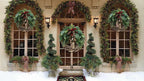 Boho Christmas wreath with bells | Door & wall decoration | Handmade