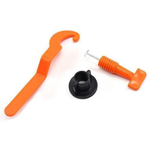 Reusable tile leveling system
