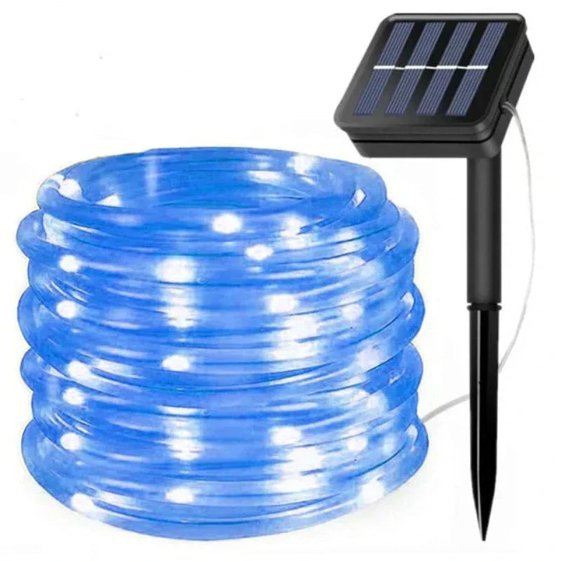 Outdoor magic of light beads