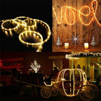 Outdoor magic of light beads