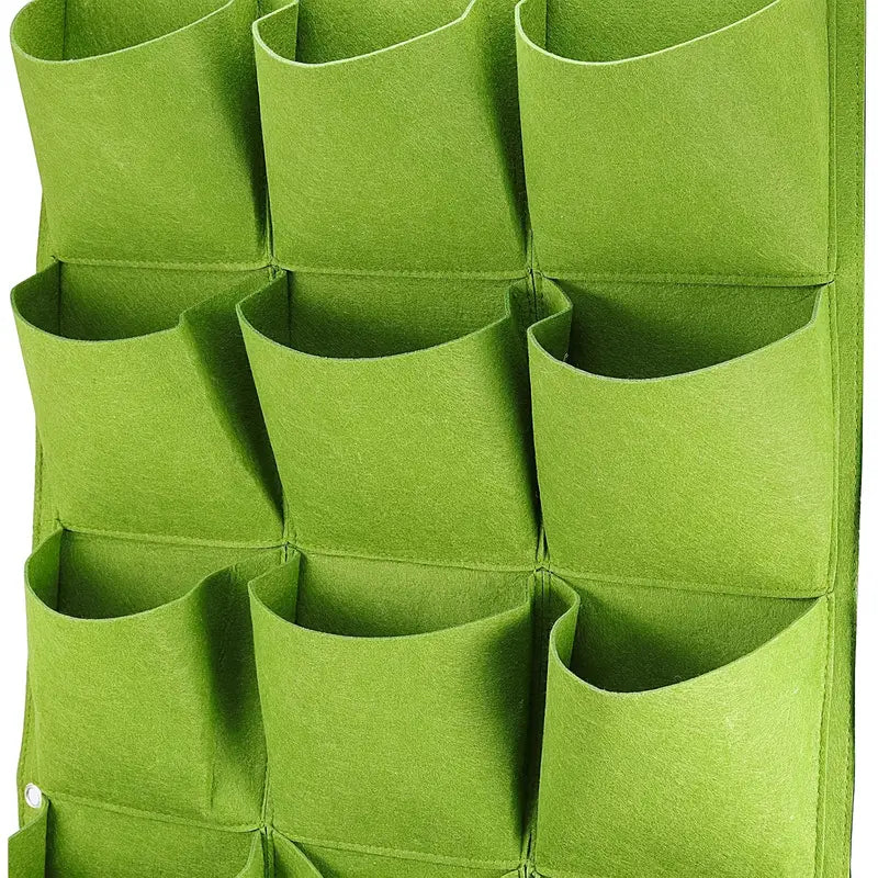 Felt Plant Bag for Vertical Wall Mounting – Three-dimensional, Non-woven Plant Bag