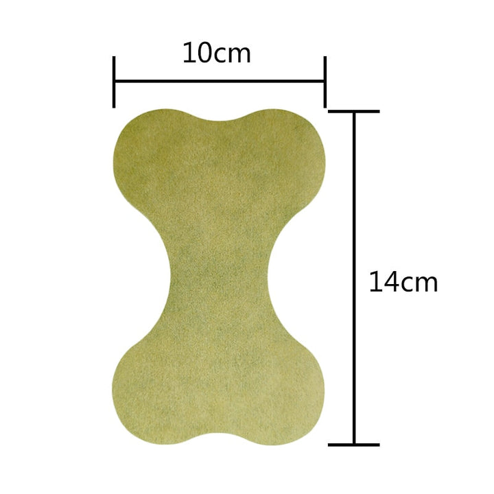 Pain-relieving heat pads for the back