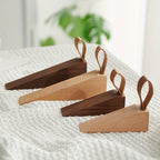 NordGrip Wooden Doorstop – Scandinavian Design with Non-Slip Base