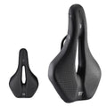 Shockproof Bike Saddle - Comfortable Bike Seat with Non-Slip Leather Cushion for Mountain Bikes and Road Bikes