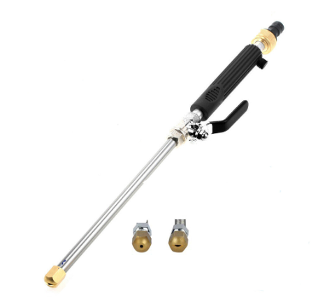 High pressure cleaner spray nozzle for car – Adjustable water nozzle with ergonomic handle
