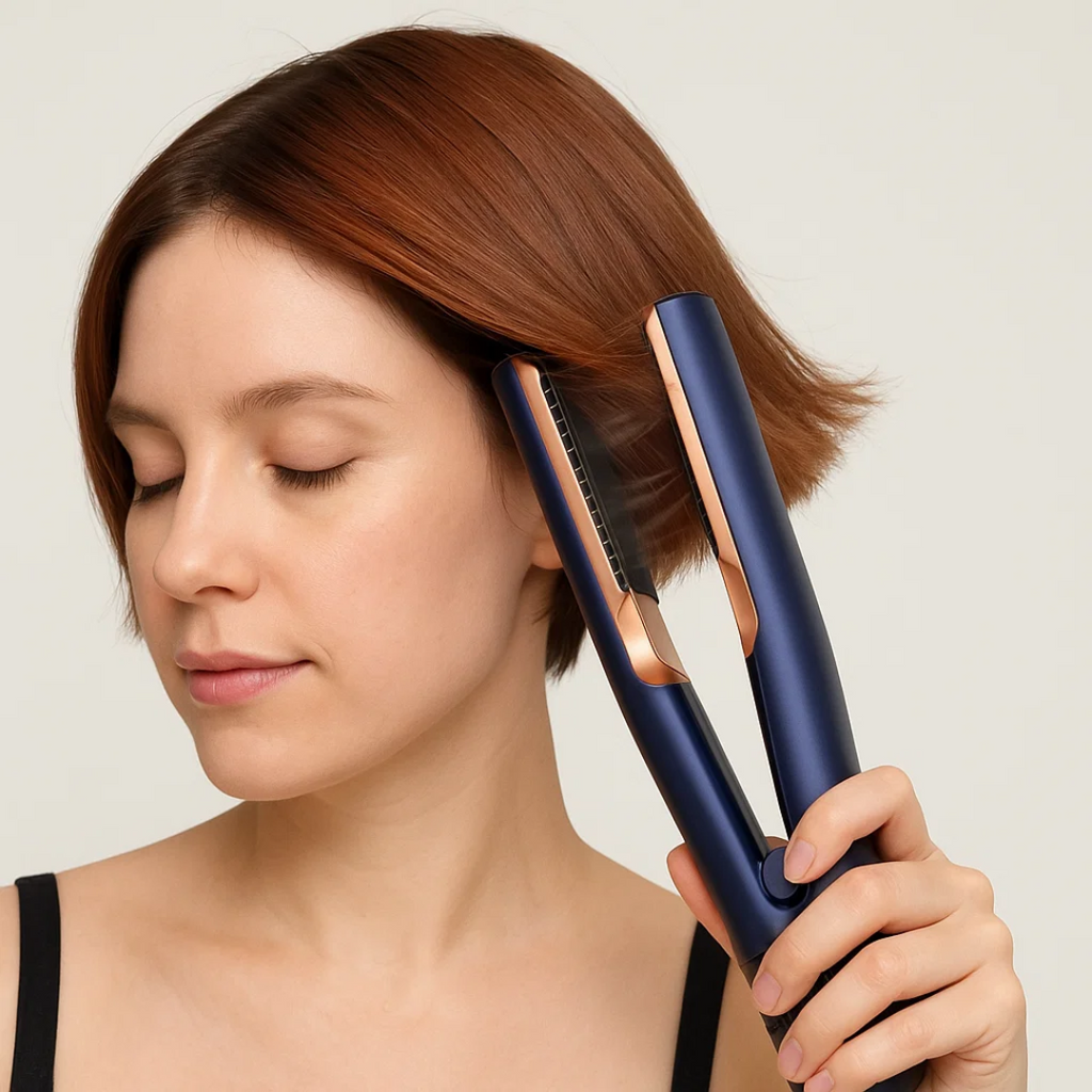 2-in-1 Hair Dryer & Straightener for Effortless Styling
