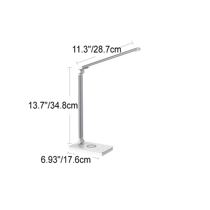 Minimalistic Intelligent Square Bar Collapsible USB LED Desk Lamp